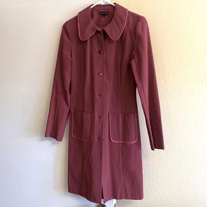 Pink dressy long coat